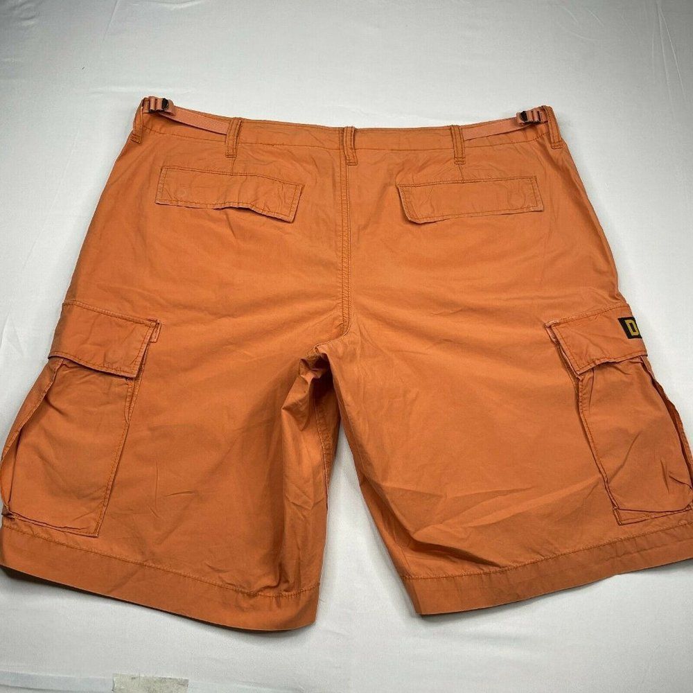 Ralph Lauren Denim Supply Military Cargo Short DS USRL Orange FLAW - Picture 2 of 10